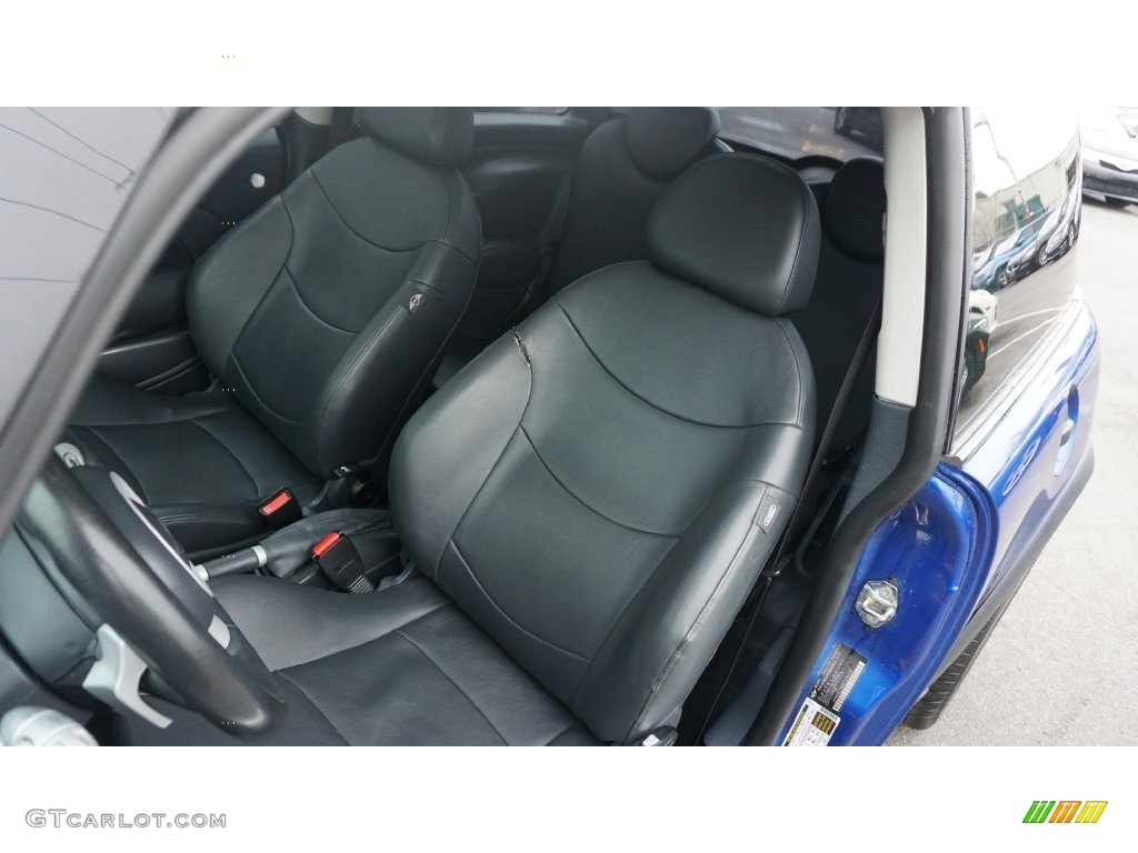 2005 Cooper S Hardtop - Hyper Blue Metallic / Black/Panther Black photo #16