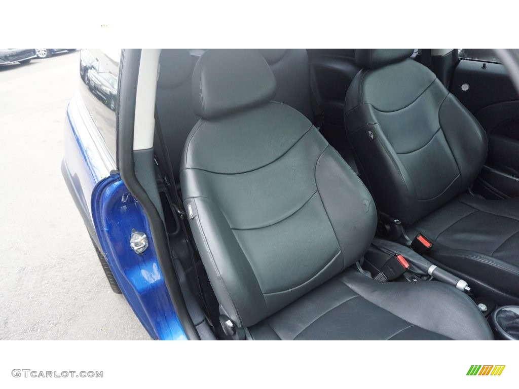 2005 Cooper S Hardtop - Hyper Blue Metallic / Black/Panther Black photo #18