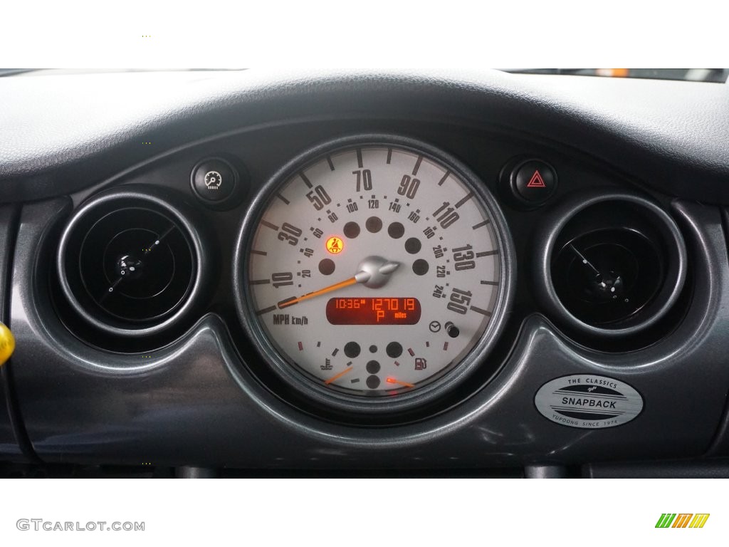 2005 Cooper S Hardtop - Hyper Blue Metallic / Black/Panther Black photo #30