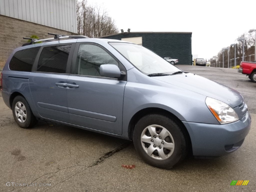 Glacier Blue Kia Sedona