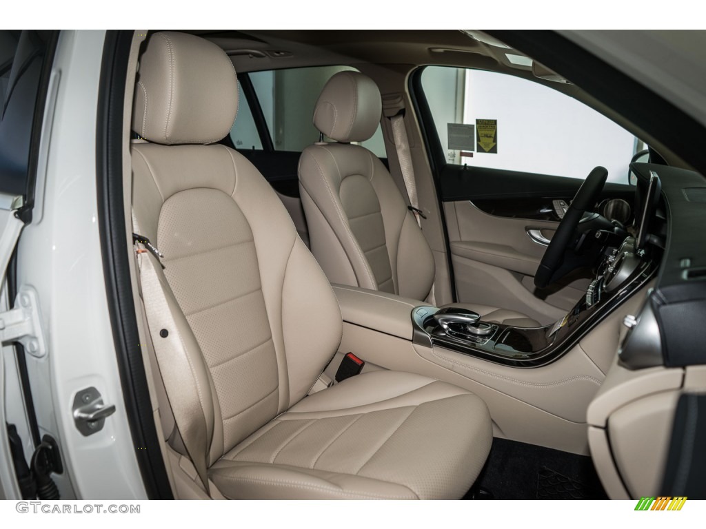 Silk Beige Interior 2016 Mercedes-Benz GLC 300 4Matic Photo #109740094