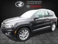 Deep Black Metallic - Tiguan SEL 4Motion Photo No. 3