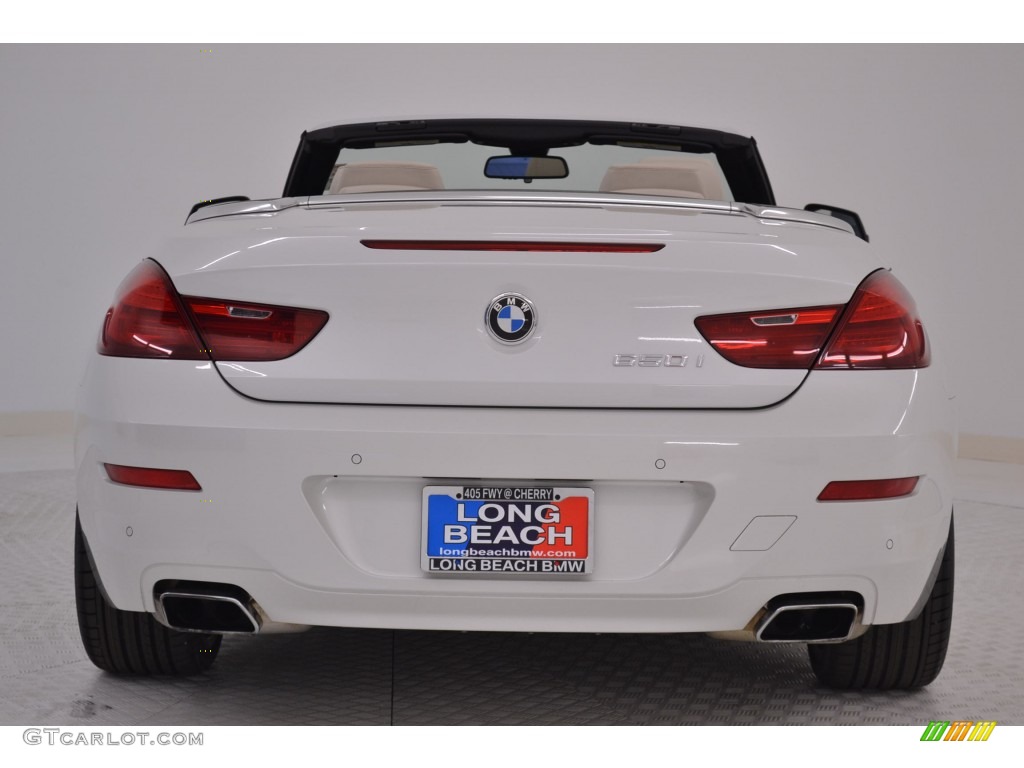 2013 6 Series 650i Convertible - Mineral White Metallic / Ivory White photo #6