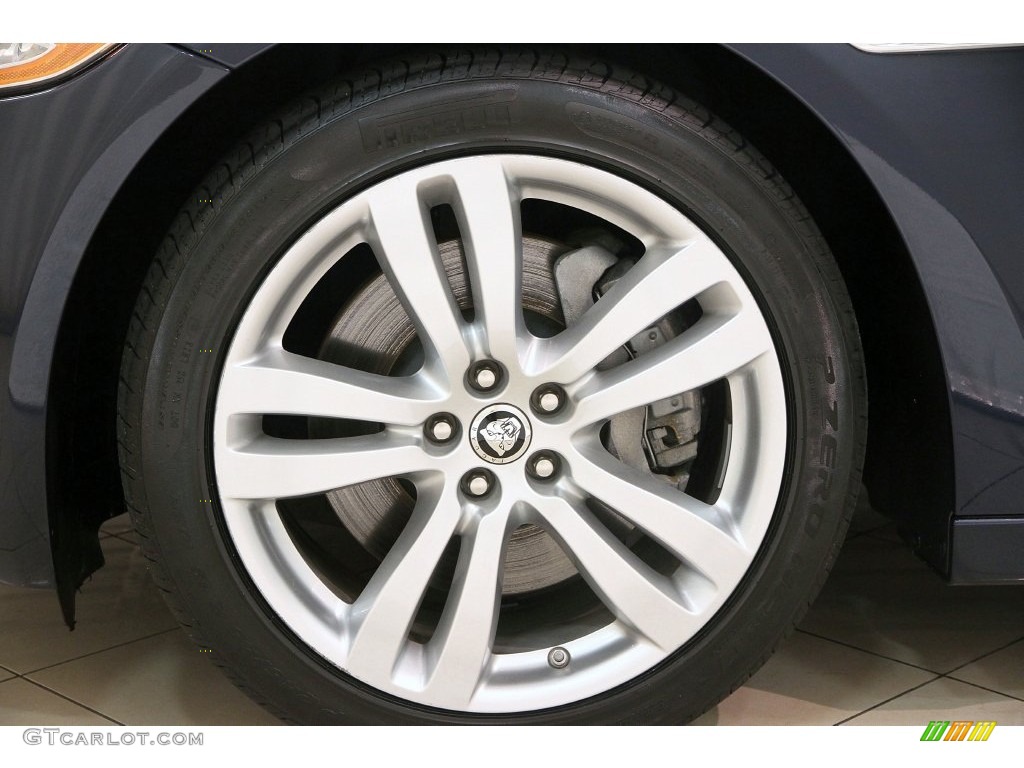 2013 XJ XJL Portfolio AWD - Indigo Metallic / Ivory/Truffle photo #40