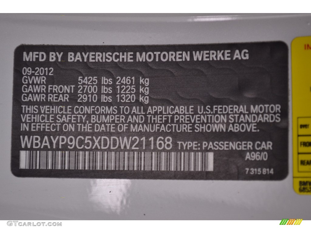 2013 6 Series 650i Convertible - Mineral White Metallic / Ivory White photo #11