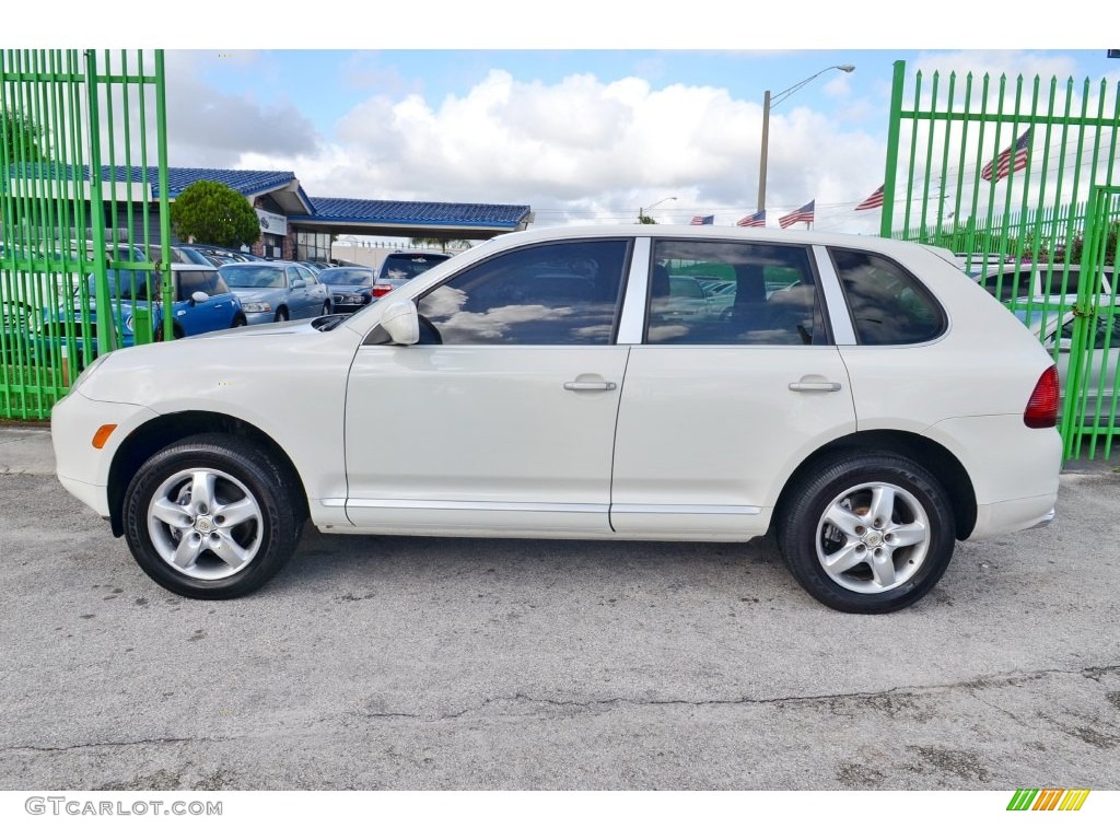 2006 Cayenne Tiptronic - Sand White / Havanna/Sand Beige photo #5