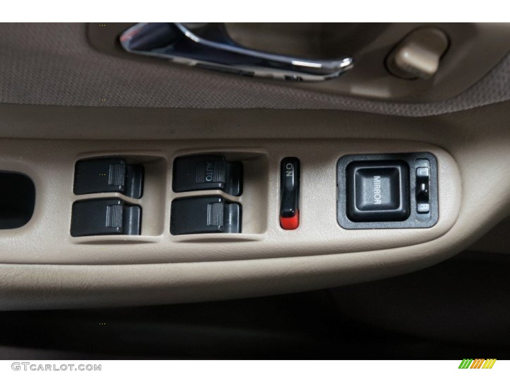 2000 Accord LX Sedan - Dark Emerald Pearl / Ivory photo #13