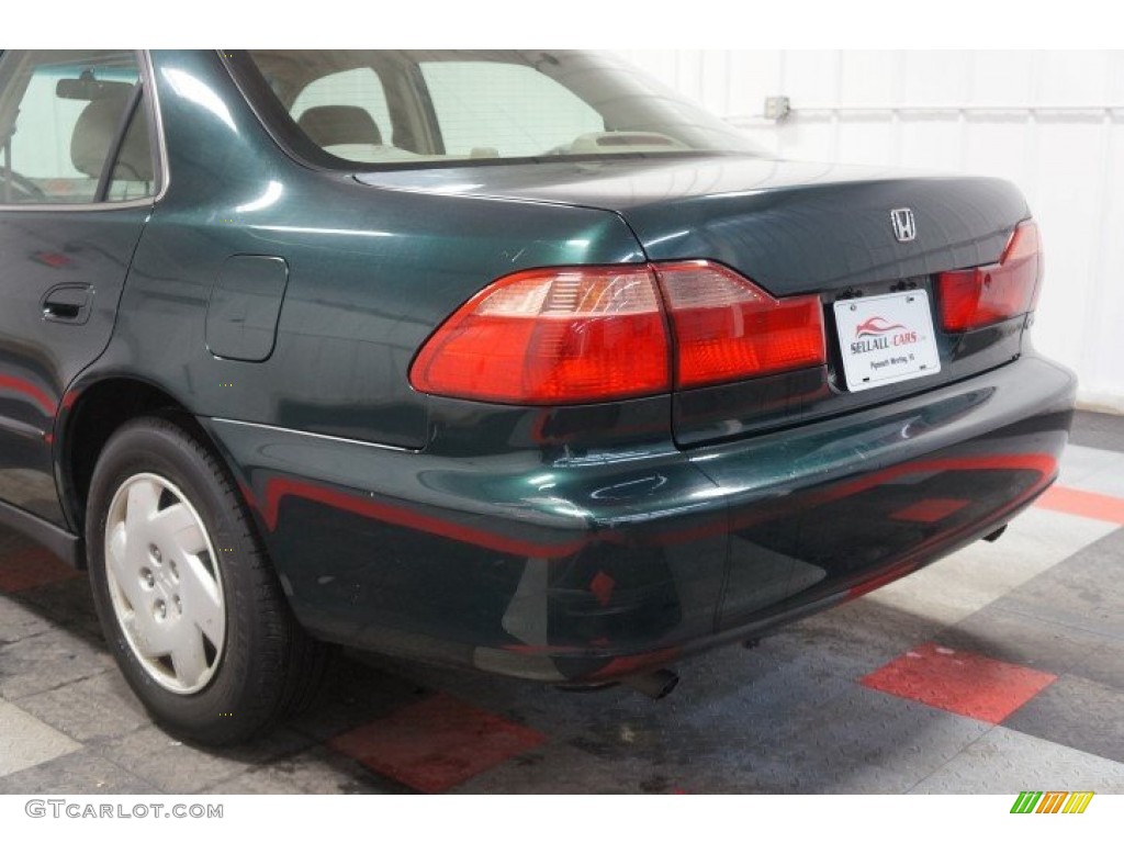 2000 Accord LX Sedan - Dark Emerald Pearl / Ivory photo #66