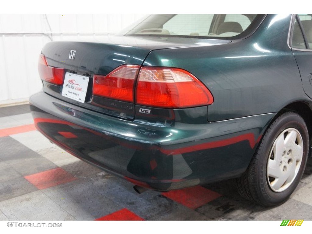 2000 Accord LX Sedan - Dark Emerald Pearl / Ivory photo #67