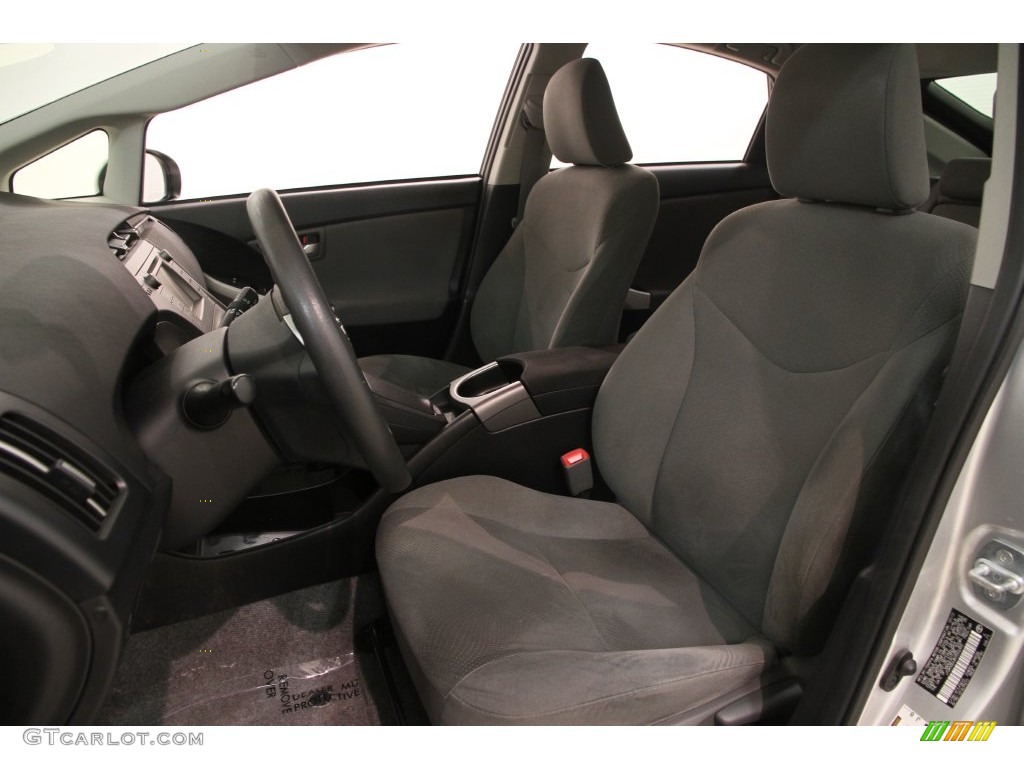 2012 Prius 3rd Gen Two Hybrid - Classic Silver Metallic / Dark Gray photo #5