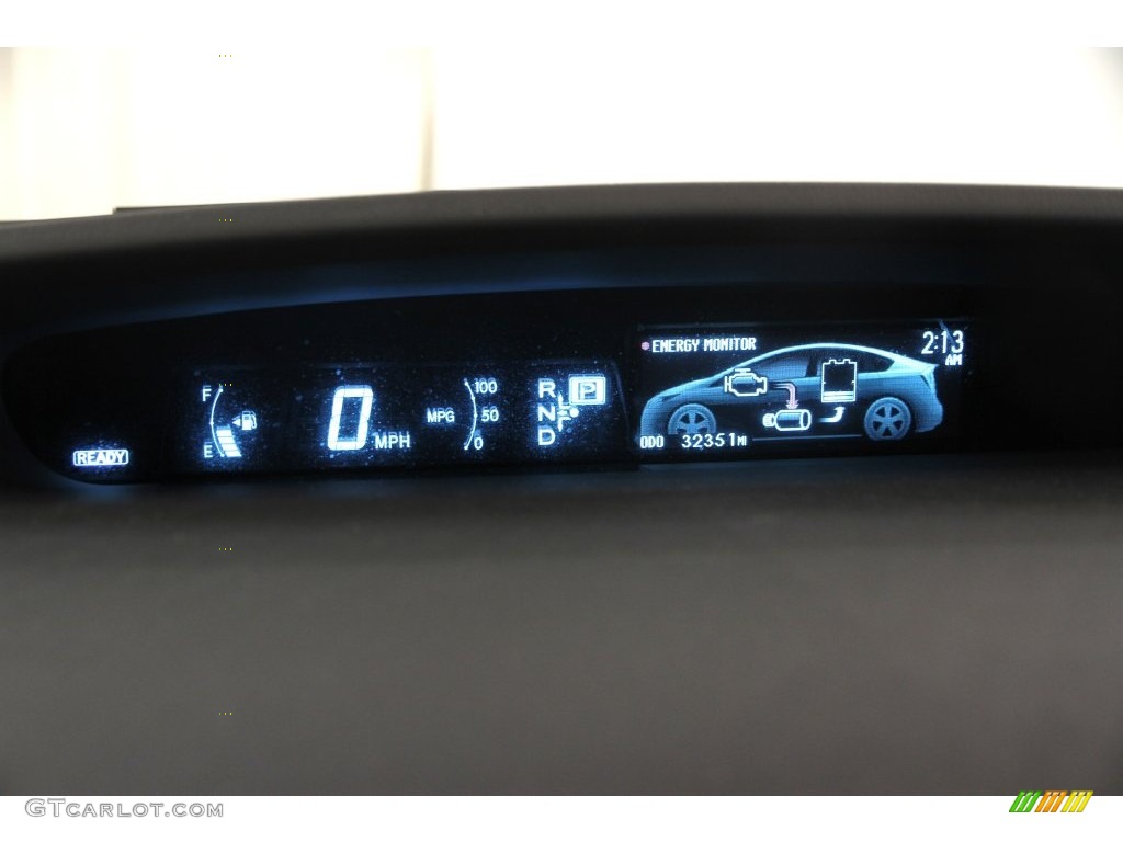 2012 Prius 3rd Gen Two Hybrid - Classic Silver Metallic / Dark Gray photo #7