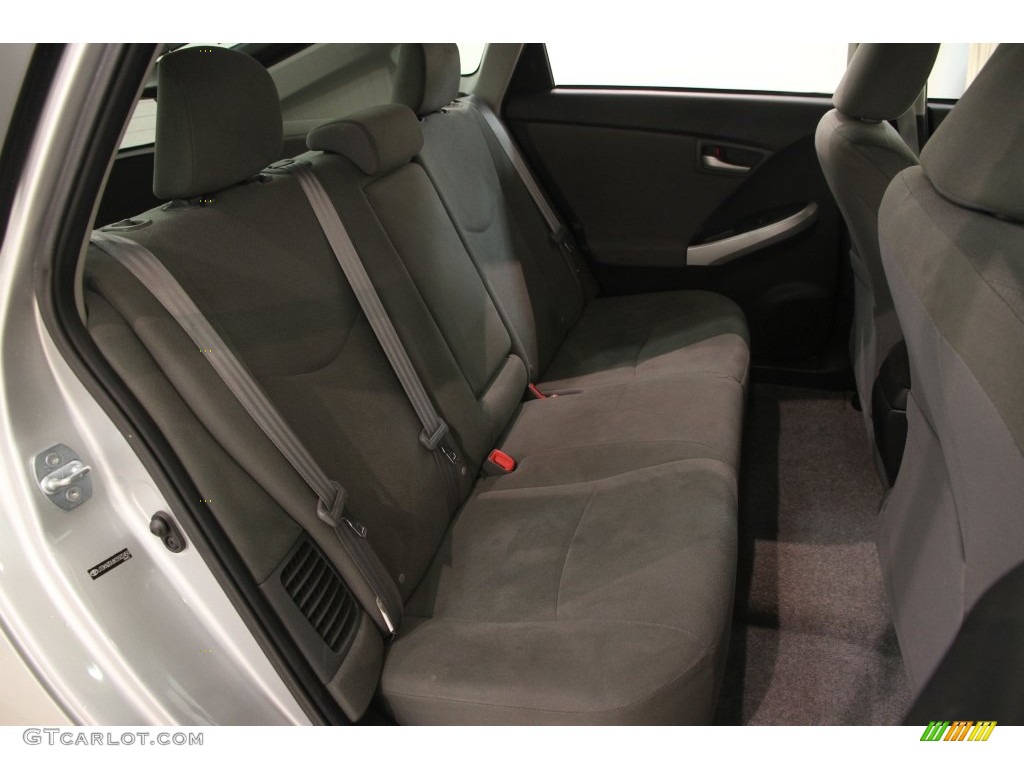 2012 Prius 3rd Gen Two Hybrid - Classic Silver Metallic / Dark Gray photo #14