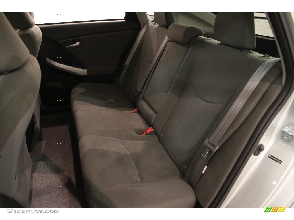 2012 Prius 3rd Gen Two Hybrid - Classic Silver Metallic / Dark Gray photo #15