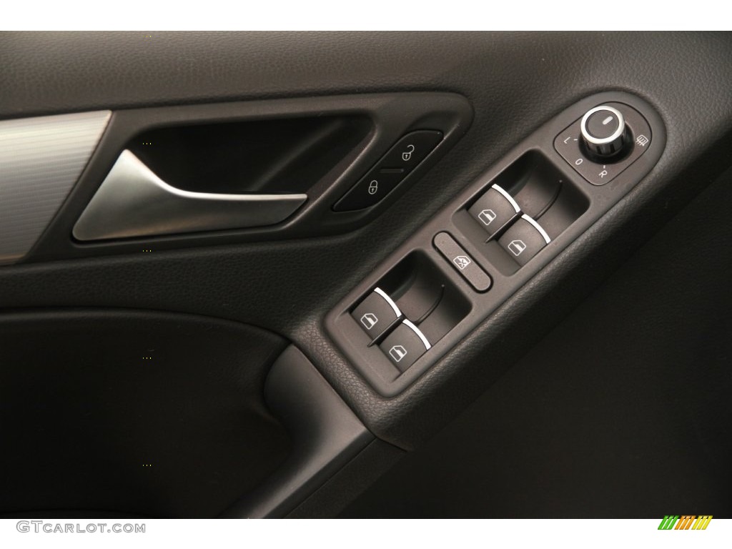 2013 Golf R 4 Door 4Motion - Deep Black Pearl Metallic / Titan Black photo #5