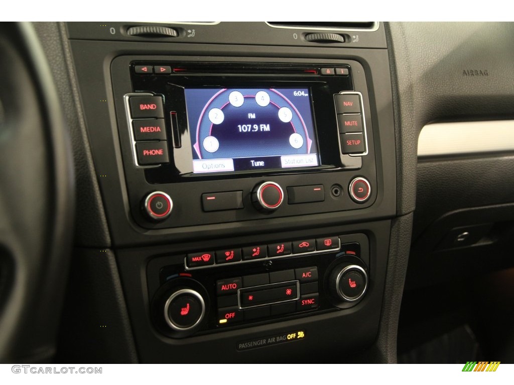 2013 Golf R 4 Door 4Motion - Deep Black Pearl Metallic / Titan Black photo #10