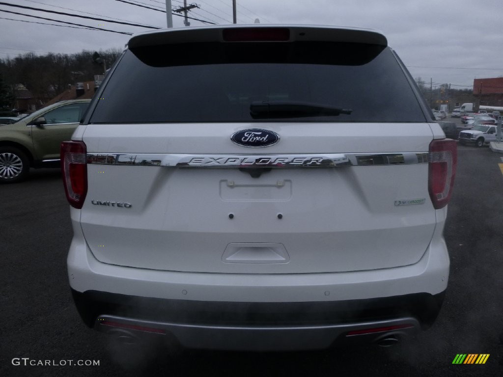 2016 Explorer Limited - Oxford White / Ebony Black photo #6