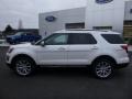 2016 Oxford White Ford Explorer Limited  photo #8