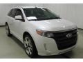 White Suede 2011 Ford Edge Sport AWD