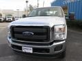 Oxford White - F250 Super Duty XL Crew Cab 4x4 Chassis Photo No. 10