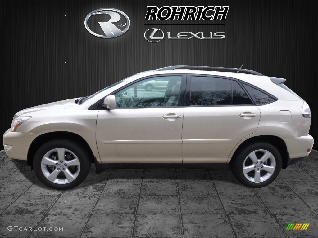 2007 RX 350 AWD - Savannah Beige Metallic / Ivory photo #4