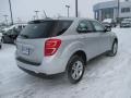 2016 Silver Ice Metallic Chevrolet Equinox LS AWD  photo #6