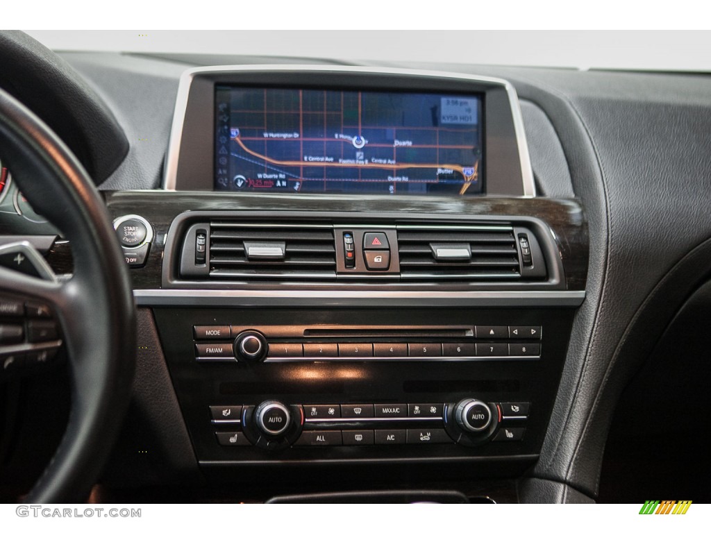2013 6 Series 640i Gran Coupe - Black Sapphire Metallic / Black photo #5