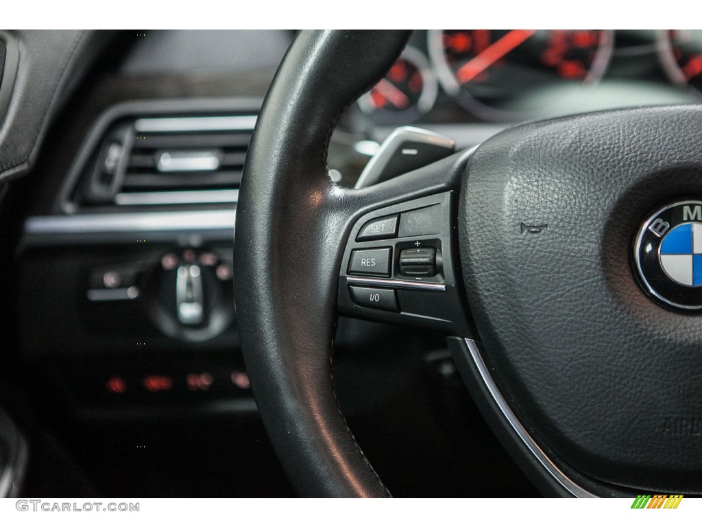 2013 6 Series 640i Gran Coupe - Black Sapphire Metallic / Black photo #17