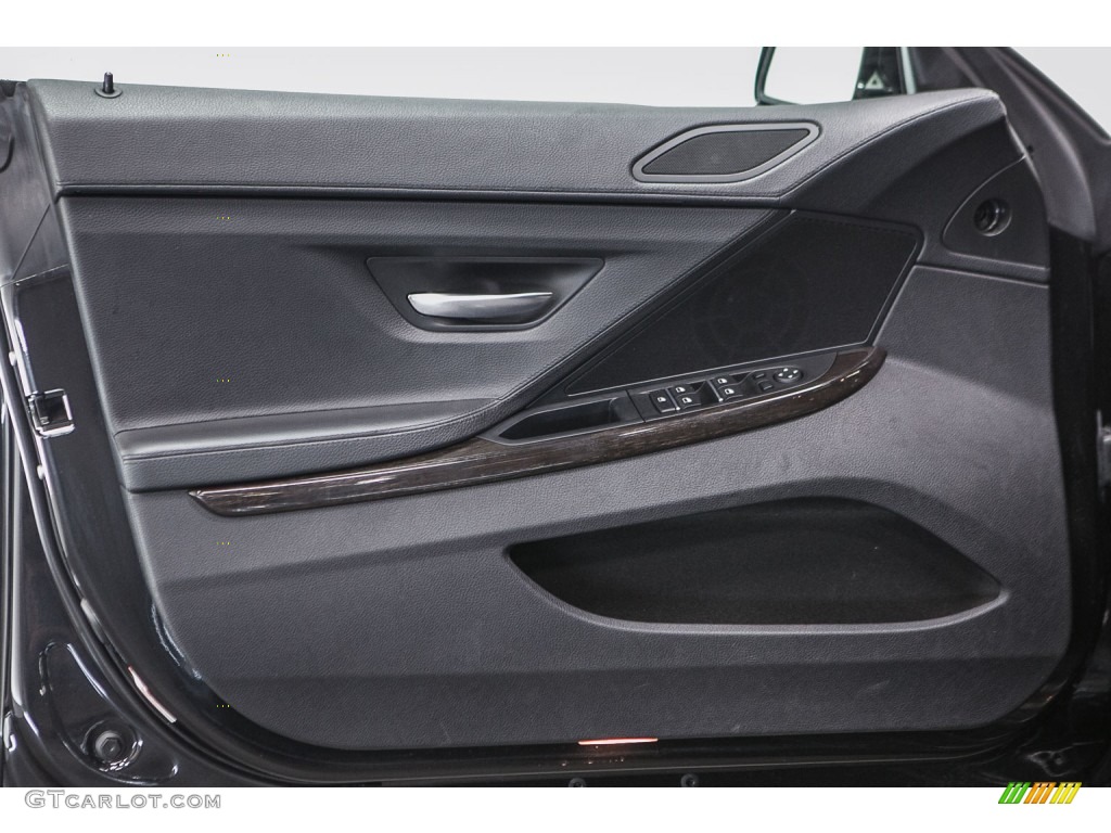 2013 6 Series 640i Gran Coupe - Black Sapphire Metallic / Black photo #22