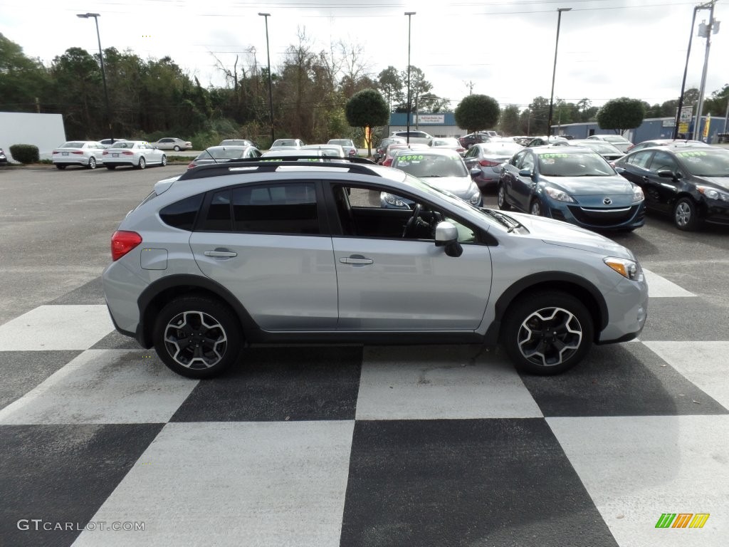 2014 XV Crosstrek 2.0i Premium - Ice Silver Metallic / Black photo #3