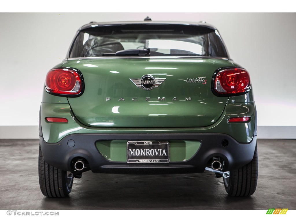 2016 Paceman Cooper S - Jungle Green Metallic / Carbon Black photo #4