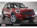 2016 Blazing Red Metallic Mini Countryman Cooper  photo #1