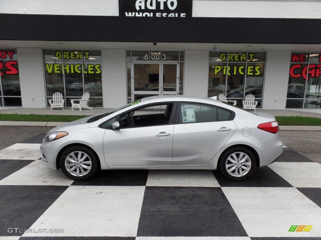 Bright Silver Kia Forte