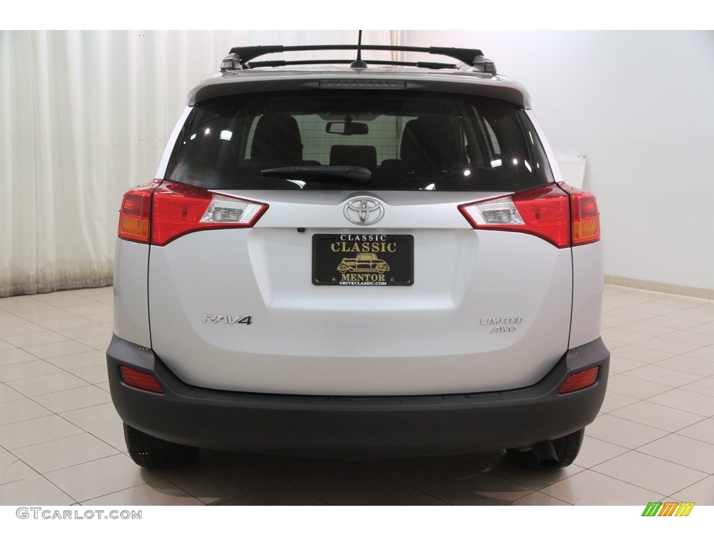 2014 RAV4 Limited AWD - Classic Silver Metallic / Black photo #15