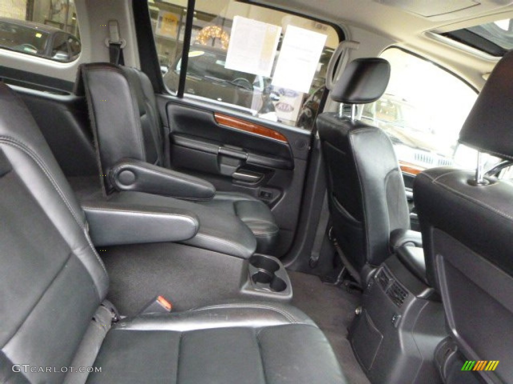 2008 QX 56 4WD - Liquid Onyx Black / Charcoal photo #3