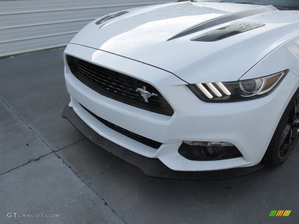 2016 Mustang GT/CS California Special Coupe - Oxford White / California Special Ebony Black/Miko Suede photo #10