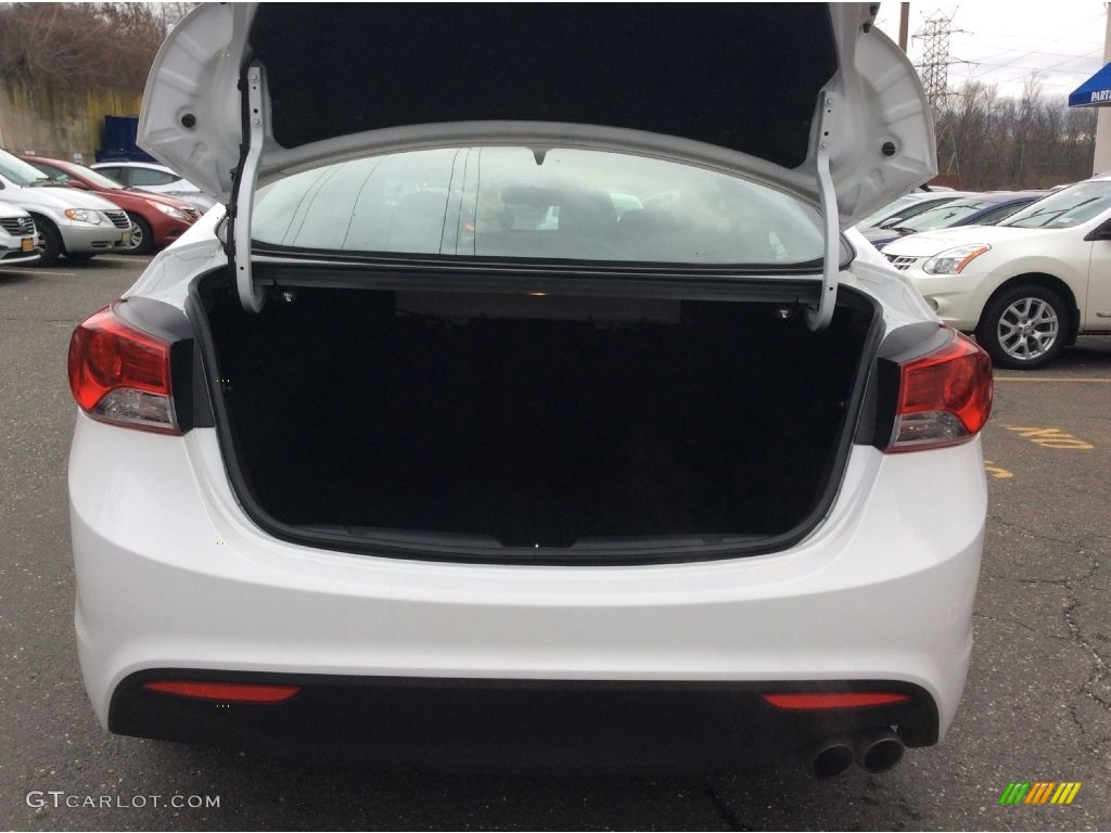 2013 Elantra Coupe GS - Monaco White / Beige photo #22