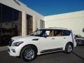 Majestic White 2016 Infiniti QX80 Signature Edition AWD Exterior