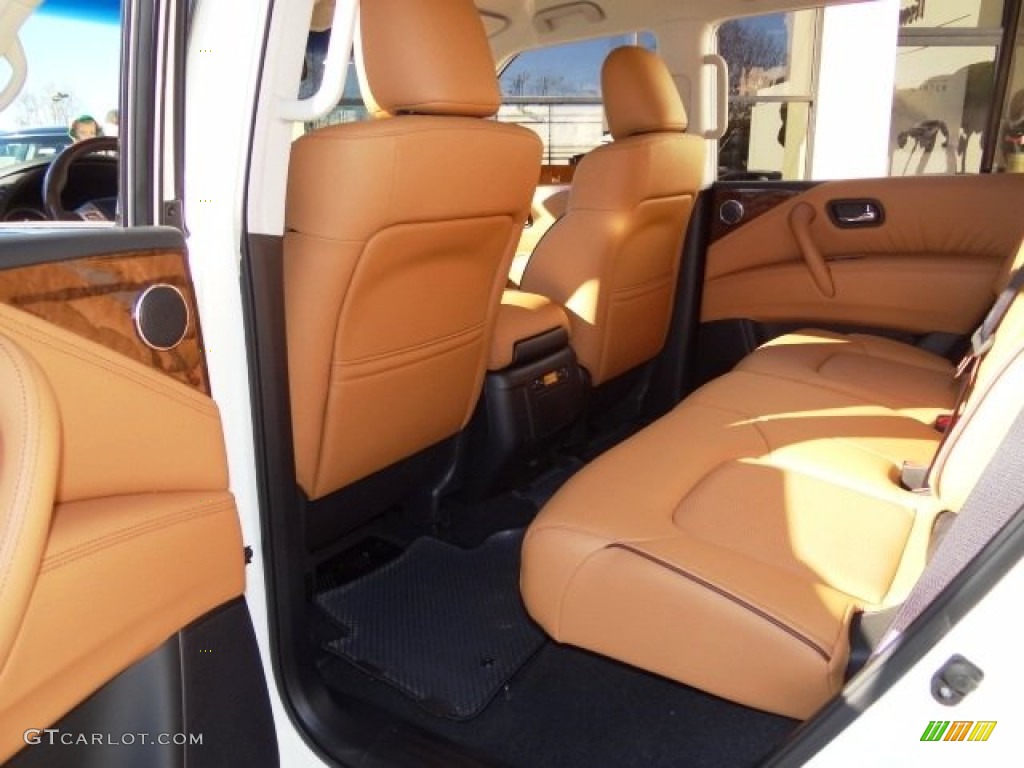 2016 Infiniti QX80 Signature Edition AWD Rear Seat Photo #109766098