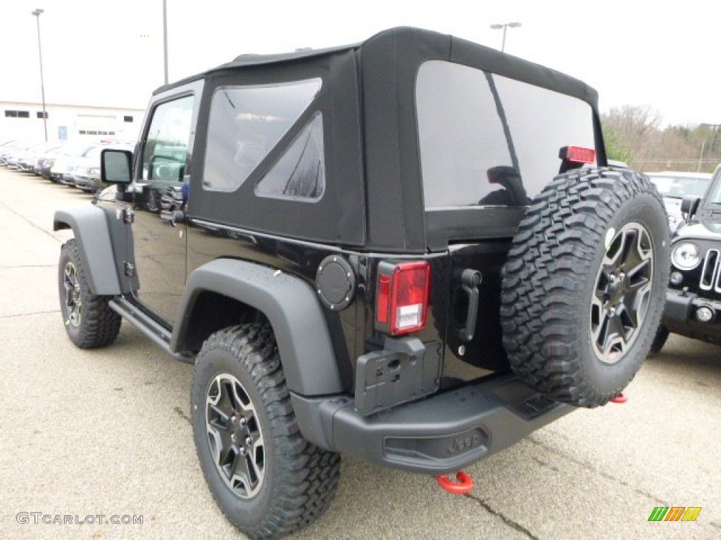 Black 2016 Jeep Wrangler Rubicon Hard Rock 4x4 Exterior Photo #109767166