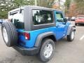 2016 Hydro Blue Pearl Jeep Wrangler Sport  photo #7