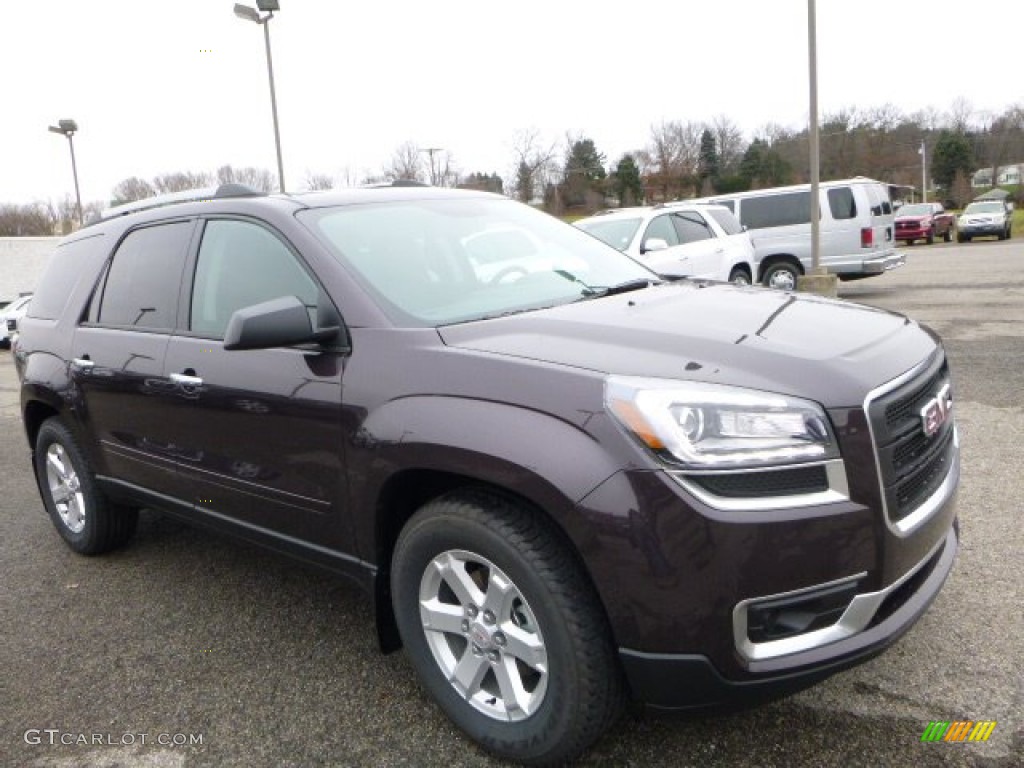 2016 Acadia SLE AWD - Midnight Amethyst Metallic / Ebony photo #12