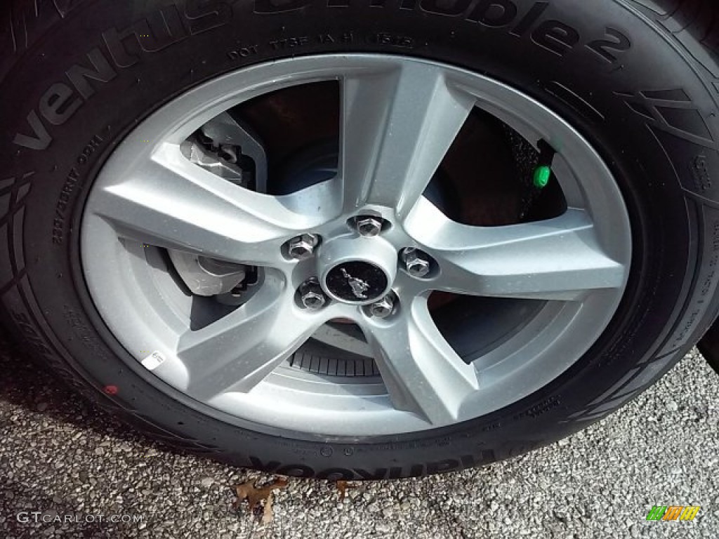 2016 Mustang V6 Coupe - Guard Metallic / Ebony photo #3