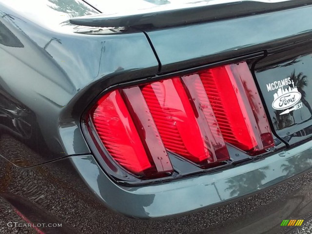 2016 Mustang V6 Coupe - Guard Metallic / Ebony photo #7