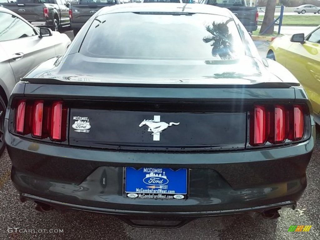 2016 Mustang V6 Coupe - Guard Metallic / Ebony photo #8
