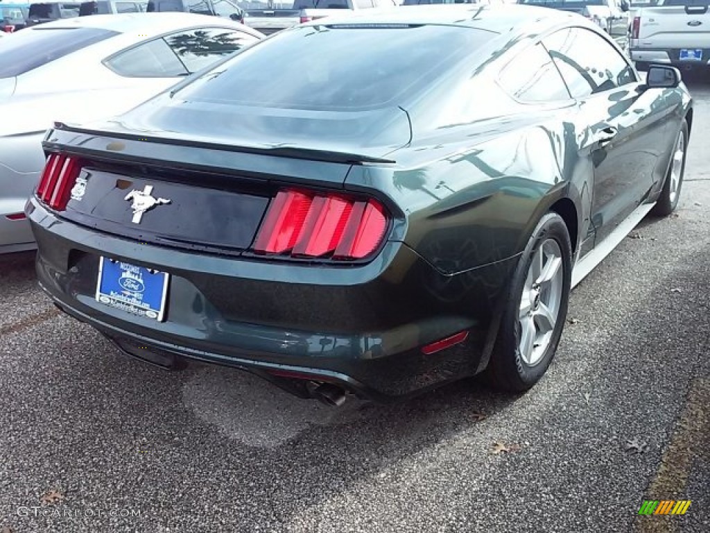 2016 Mustang V6 Coupe - Guard Metallic / Ebony photo #9