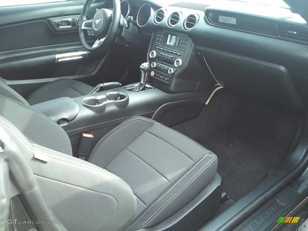 2016 Mustang V6 Coupe - Guard Metallic / Ebony photo #11