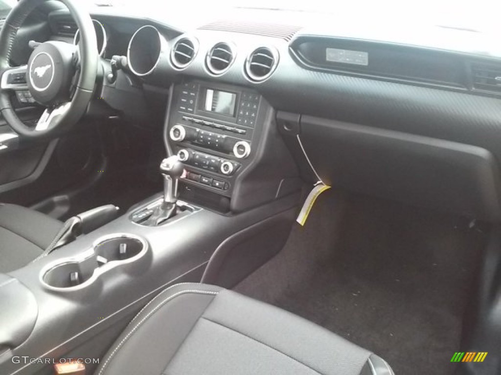 2016 Mustang V6 Coupe - Guard Metallic / Ebony photo #12