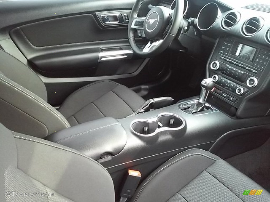 2016 Mustang V6 Coupe - Guard Metallic / Ebony photo #13