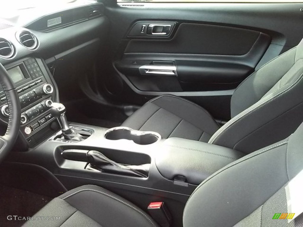 2016 Mustang V6 Coupe - Guard Metallic / Ebony photo #17