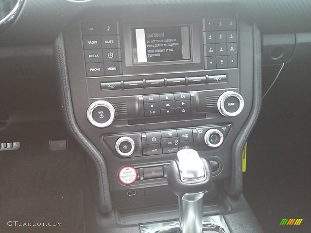 2016 Mustang V6 Coupe - Guard Metallic / Ebony photo #19